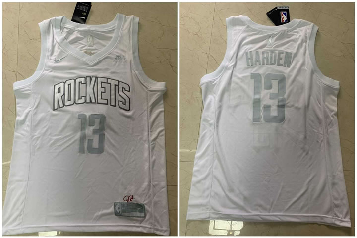 Rockets 13 James Harden White Nike Swingman MVP Jersey,We sell and wholesale Rockets 13 James Harden White Nike Swingman MVP Jersey on line form chian!
